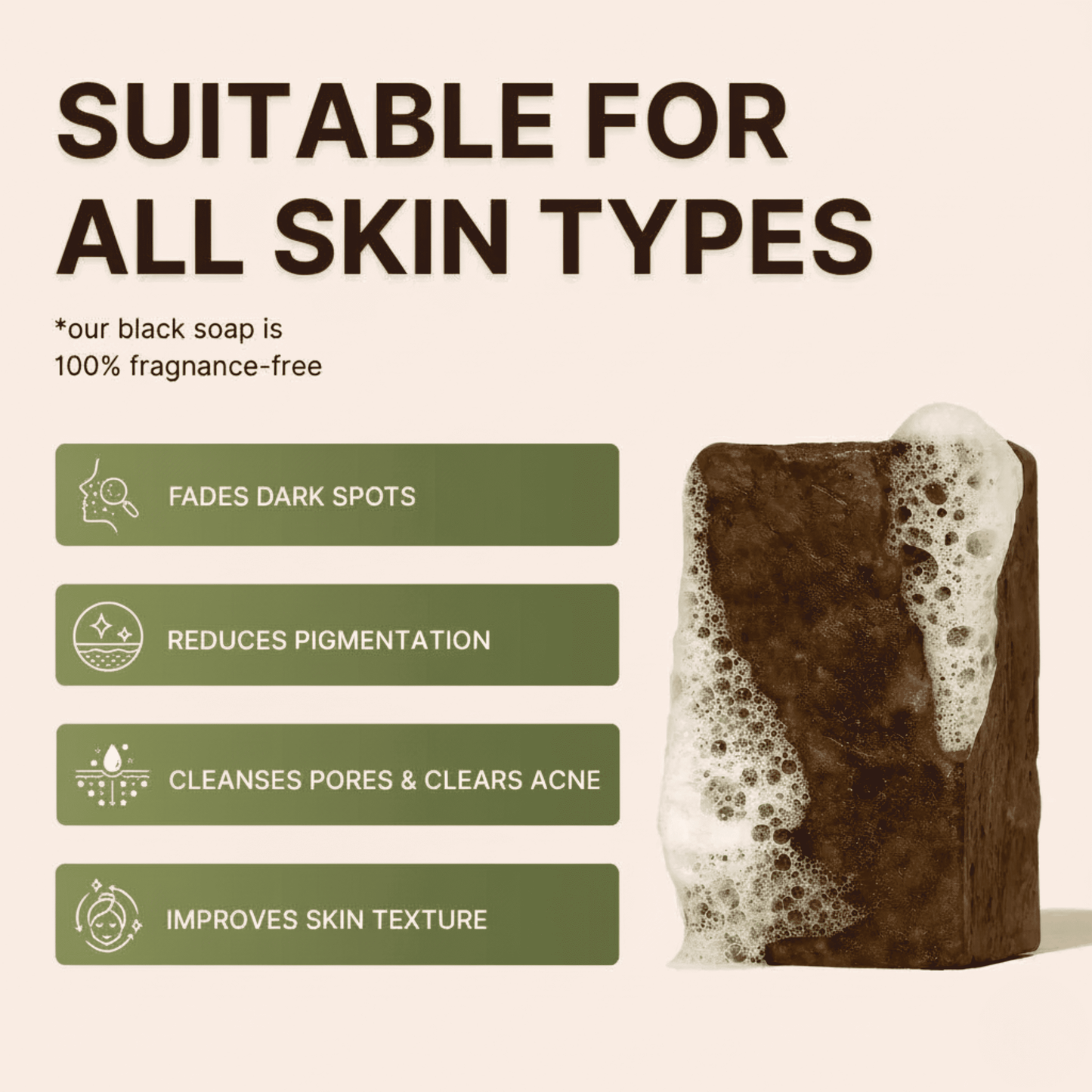 Anti-Acne & Dark Spots African Soap